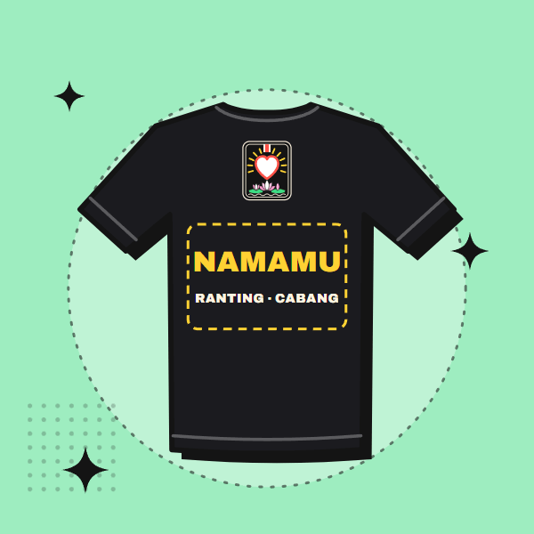 Kaos PSHT Custom Nama & Ranting